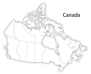 carte Canada
