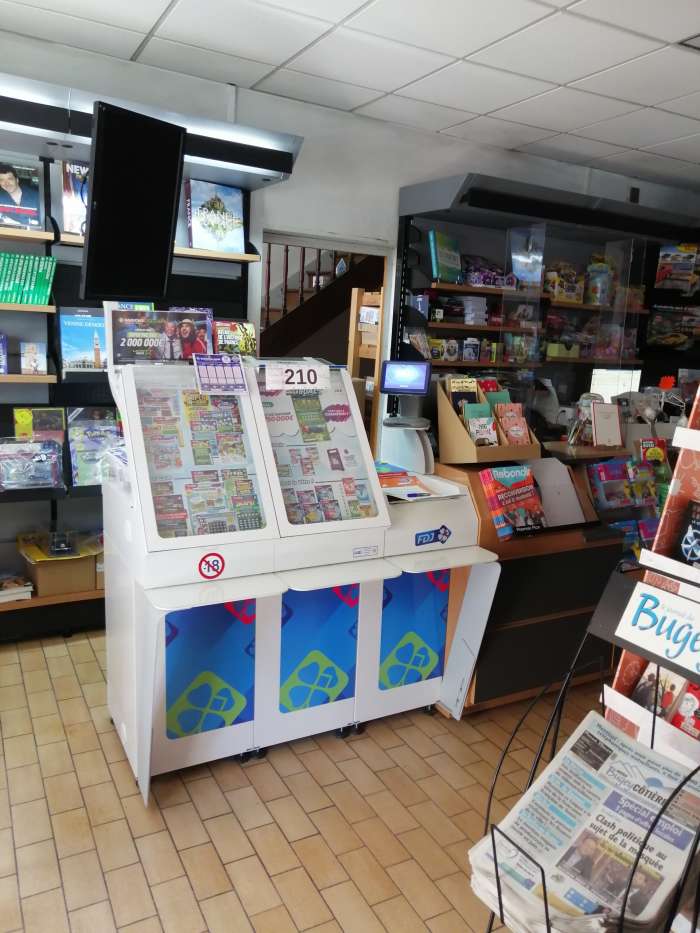 Vente Presse, librairie, loto, loterie, relais colis dans le centre ville, proche d'Ambérieu-en-Bugey (01500)