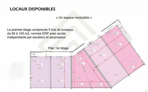 Vente Bureaux / Locaux professionnels, 90 m2 à Lunel (34400) en France