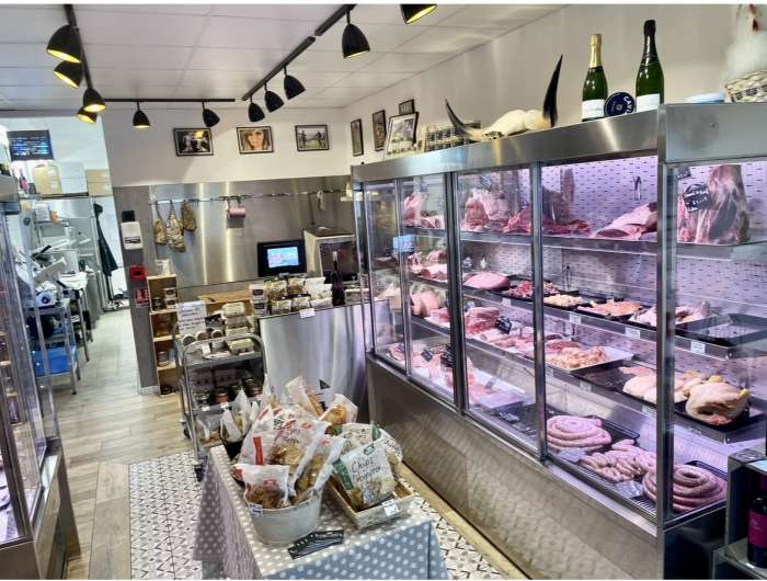 Vente Boucherie, fromagerie, charcuterie, vins et épicerie fine dans le centre ville, proche de Frontignan (34110)