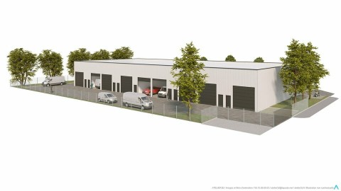 Vente Local commercial Local d'activité / Entrepôt, 147 m2 dans une zone dynamique, à La Chapelle-des-Marais (44410)