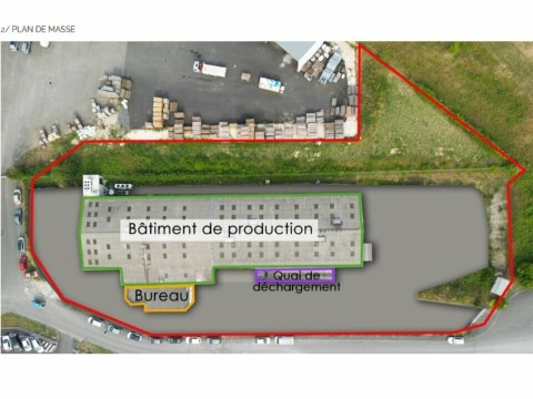 Vente Local d'activité / Entrepôt, 1700 m2 à Châteauneuf-sur-Charente (16120)